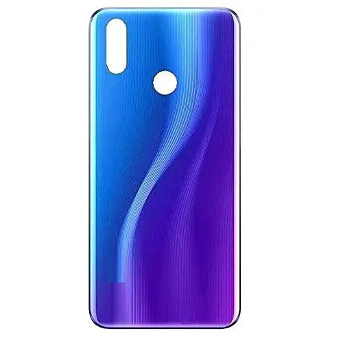 Realme 3 Back Panel Housing Body Blue  Realme 3 Back Panel Housing Body Blue